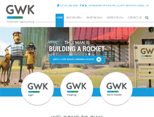 Tablet Screenshot of gwk.co.za